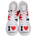 I love michelle Women s Hi-Top Skate Sneakers View1