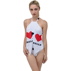 I Love Michelle Go With The Flow One Piece Swimsuit by ilovewhateva