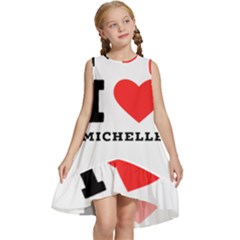 I Love Michelle Kids  Frill Swing Dress by ilovewhateva