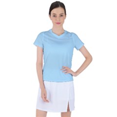 Robin Egg Blue	 - 	sports Top by ColorfulSportsWear