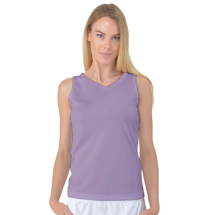 Glossy Grape Purple	 - 	Basketball Tank Top