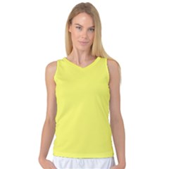 Laser Lemon Yellow	 - 	basketball Tank Top by ColorfulSportsWear