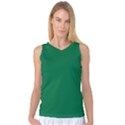 Dartmouth Green	 - 	Basketball Tank Top View1