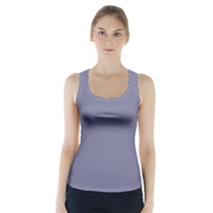 Flint Grey	 - 	racer Back Sports Top by ColorfulSportsWear