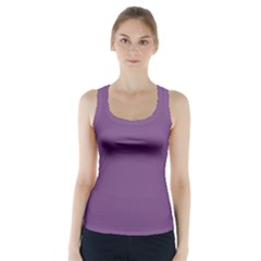 Mauve Purple	 - 	racer Back Sports Top by ColorfulSportsWear