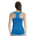 Spanish Blue	 - 	Racer Back Sports Top View2