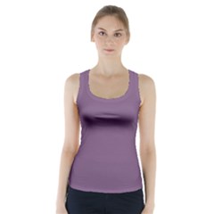 Viola Purple	 - 	racer Back Sports Top by ColorfulSportsWear