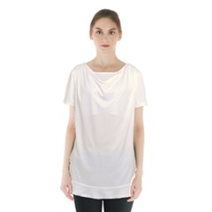 Cosmic Latte	 - 	skirt Hem Sports Top by ColorfulSportsWear