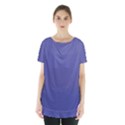 Blue Iris	 - 	Skirt Hem Sports Top View1