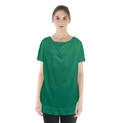 Dartmouth Green	 - 	skirt Hem Sports Top by ColorfulSportsWear