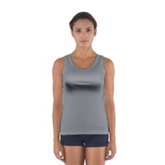 Monument Grey	 - 	sport Tank Top by ColorfulSportsWear