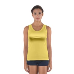 Naples Yellow	 - 	sport Tank Top by ColorfulSportsWear