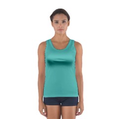 Verdigris Blue	 - 	sport Tank Top by ColorfulSportsWear