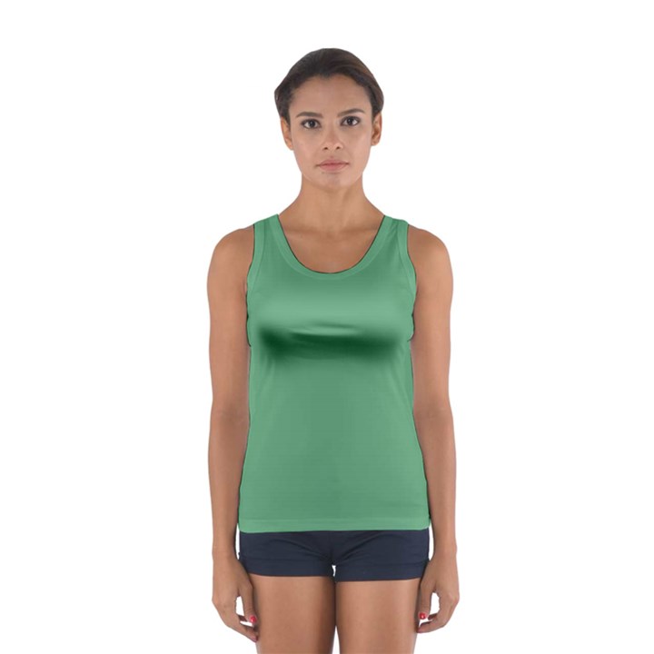 Shiny Shamrock Green	 - 	Sport Tank Top