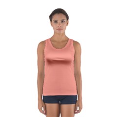 Peach Pink	 - 	Sport Tank Top