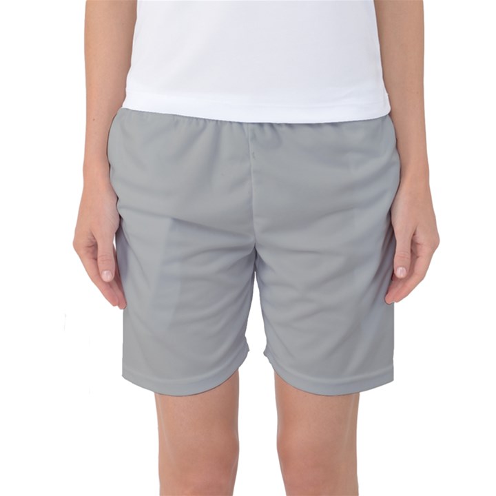 Just Silver Grey	 - 	Basketball Shorts