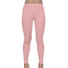 Misty Rose Pink	 - 	classic Yoga Leggings by ColorfulSportsWear