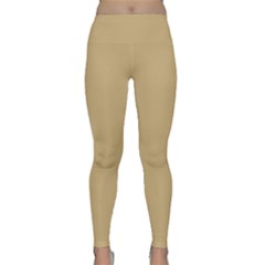 Ecru Yellow	 - 	classic Yoga Leggings by ColorfulSportsWear