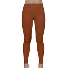 Sugar Brown	 - 	classic Yoga Leggings by ColorfulSportsWear