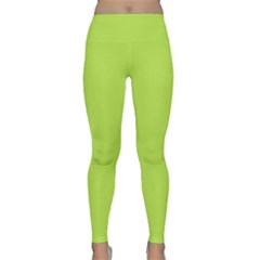 Slime Green	 - 	classic Yoga Leggings by ColorfulSportsWear