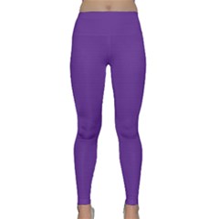 Rebecca Purple	 - 	Classic Yoga Leggings