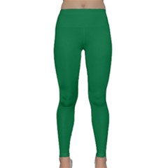 Dartmouth Green	 - 	classic Yoga Leggings by ColorfulSportsWear