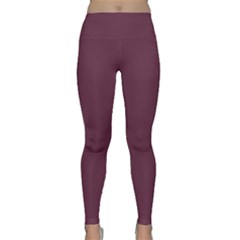 Wine Dregs	 - 	classic Yoga Leggings by ColorfulSportsWear