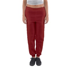 Barn Red	 - 	jogger Sweatpants by ColorfulSportsWear