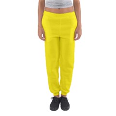 Aureolin Yellow	 - 	jogger Sweatpants by ColorfulSportsWear