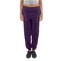 Eggplant Purple	 - 	jogger Sweatpants by ColorfulSportsWear