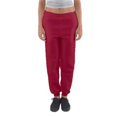 Carmine Red	 - 	jogger Sweatpants by ColorfulSportsWear