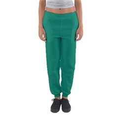 Spanish Viridian Green	 - 	jogger Sweatpants by ColorfulSportsWear