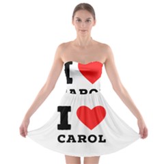 I Love Carol Strapless Bra Top Dress by ilovewhateva