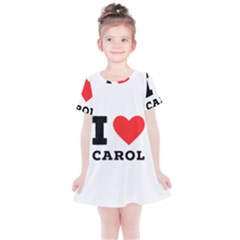 I Love Carol Kids  Simple Cotton Dress by ilovewhateva