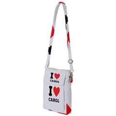 I Love Carol Multi Function Travel Bag