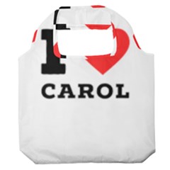 I Love Carol Premium Foldable Grocery Recycle Bag