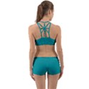 Viridian Green	 - 	Back Web Gym Set View2