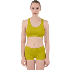 Corn Yellow	 - 	work It Out Gym Set by ColorfulSportsWear