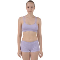 Languid Lavender Purple	 - 	perfect Fit Gym Set by ColorfulSportsWear