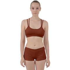 Sugar Brown	 - 	perfect Fit Gym Set by ColorfulSportsWear