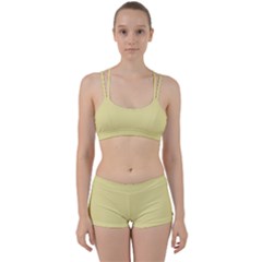 Yellow Iris	 - 	perfect Fit Gym Set by ColorfulSportsWear