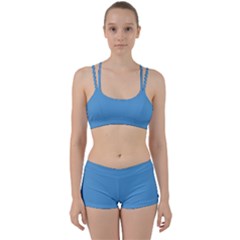 Carolina Blue	 - 	perfect Fit Gym Set by ColorfulSportsWear