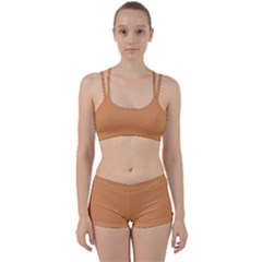 Persian Brown	 - 	perfect Fit Gym Set by ColorfulSportsWear