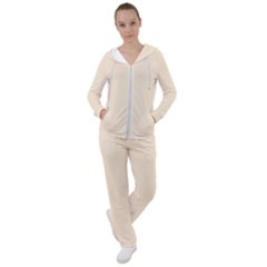 Champagne White	 - 	tracksuit by ColorfulSportsWear