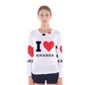 I love amanda Women s Long Sleeve Tee View1