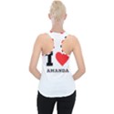 I love amanda Piece Up Tank Top View2