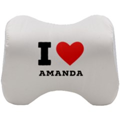 I Love Amanda Head Support Cushion by ilovewhateva