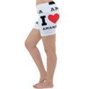 I love amanda Lightweight Velour Yoga Shorts View2