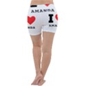 I love amanda Lightweight Velour Yoga Shorts View4