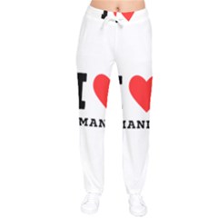 I Love Amanda Women Velvet Drawstring Pants by ilovewhateva